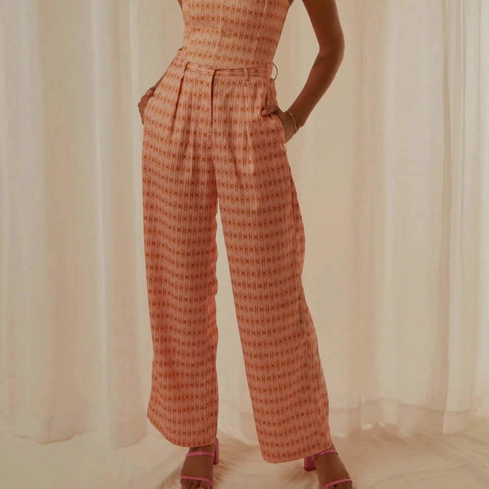 Peppermayo Esther Pants in Vintage Chain Size AU 8 US 4 NWT